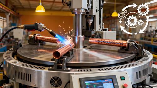 के बारे में नवीनतम कंपनी समाचार “वेल्डिंग की परेशानियों” को अब आपके मुनाफे को जलाने न दें: क्यों स्मार्ट फैक्ट्रियाँ HeJin की स्वचालित ब्राज़िंग पर स्विच कर रही हैं