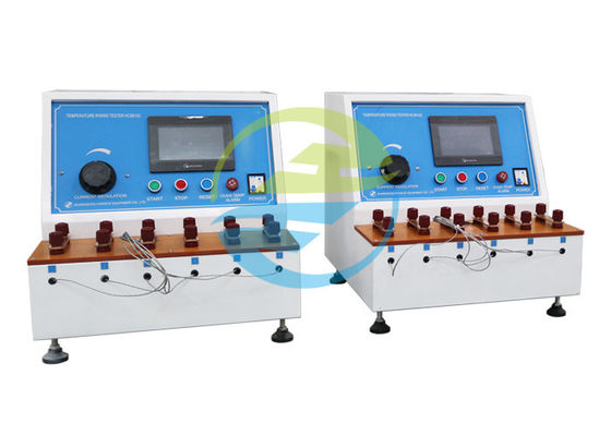 अच्छा दाम पीएलसी नियंत्रण 0 - 125 ए तापमान वृद्धि आईईसी परीक्षण उपकरण 60884 छह स्टेशन ऑनलाइन